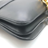 Bottega Veneta Mount Chain-Strap Shoulder Bag Black Leather NEW