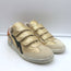 Isabel Marant Beth Lightning Bolt Sneakers Gold Metallic Cracked Leather Size 37