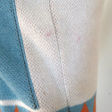 Hayley Menzies Sunrise Rodeo Jacquard Long Cardigan Turquoise/Multi Size Small