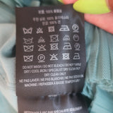 Burberry Pleated Tulle Sleeveless Maxi Dress Seafoam Size US 6