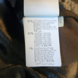 Brunello Cucinelli Short Sleeve Velvet Shift Dress Brown Size Extra Small