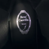 Rene Caovilla Crystal-Embellished Chelsea Boots Black Leather Size 39