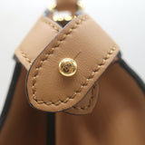 Fendi Peekaboo ISeeU Medium Top Handle Bag Beige Leather Crossbody