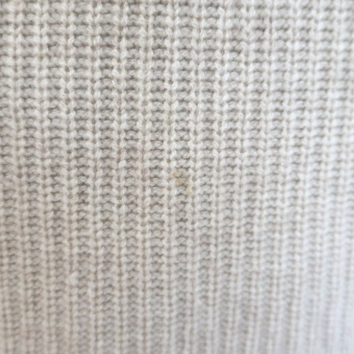 Jenni Kayne Cashmere Fisherman Sweater Oatmeal Size Medium