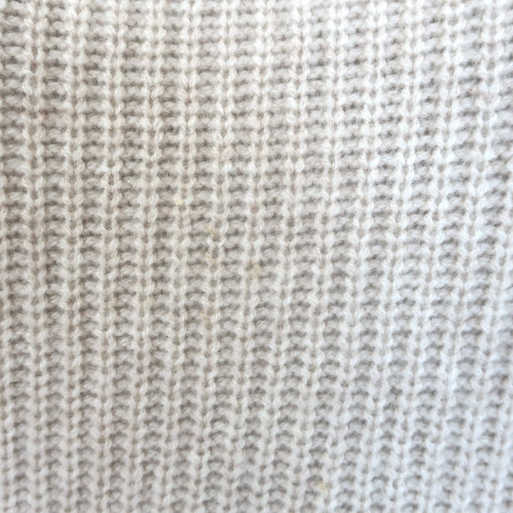 Jenni Kayne Cashmere Fisherman Sweater Oatmeal Size Medium