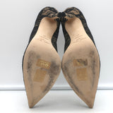 Jimmy Choo Love 100 Lace Pumps Black Size 37 Pointed Toe Heels