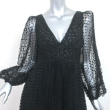 Zimmermann Lucky Pleated Ballet Dress Black Polka Dot Tulle Size 1 NEW