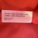 TELFAR Medium Shopping Bag Red Faux Leather Crossbody