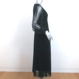 Zimmermann Lucky Pleated Ballet Dress Black Polka Dot Tulle Size 1 NEW