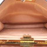 Fendi Peekaboo ISeeU Medium Top Handle Bag Beige Leather Crossbody