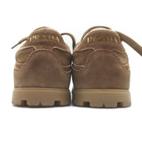 Prada Trail Low Top Sneakers Brown Faded Suede Size 39