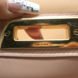 Fendi Peekaboo ISeeU Medium Top Handle Bag Beige Leather Crossbody