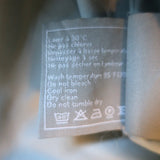 Chanel Identification 00A Quilted Puffer Skirt Gray Size 42