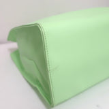 TELFAR Medium Shopping Bag Double Mint Faux Leather Crossbody