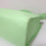 TELFAR Medium Shopping Bag Double Mint Faux Leather Crossbody