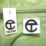 TELFAR Medium Shopping Bag Double Mint Faux Leather Crossbody