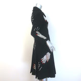 Libertine Crystal Hand-Embellished Coat Black Size Small F/W 2016