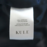 Kule The Bailey Striped Faux Fur Jacket Navy/White Size Extra Small