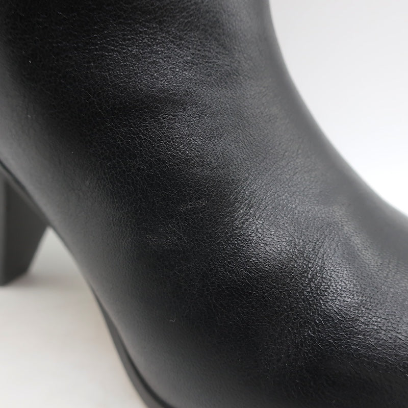 Isabel Marant Deane Western Ankle Boots Black Leather Size 39