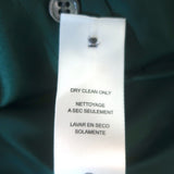 FRAME The Standard Shirt Pine Stretch Silk Size Extra Small Long Sleeve Top NEW