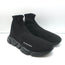 Balenciaga Speed Sneakers Black Stretch Knit Size 44