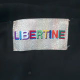 Libertine Crystal Hand-Embellished Coat Black Size Small F/W 2016