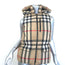 Burberry Nova Check Hooded Puffer Vest. Sz 14Y / Women's Small