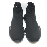 Balenciaga Speed Sneakers Black Stretch Knit Size 44