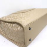 TELFAR Medium Jacquard Shopper Tote Beige Crossbody NEW