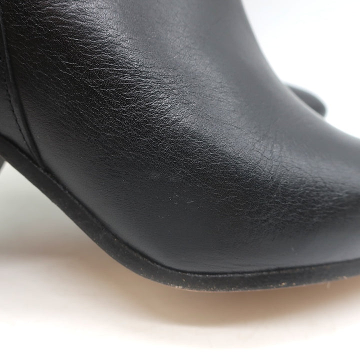 Isabel Marant Deane Western Ankle Boots Black Leather Size 39
