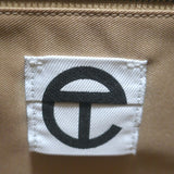 TELFAR Medium Jacquard Shopper Tote Beige Crossbody NEW