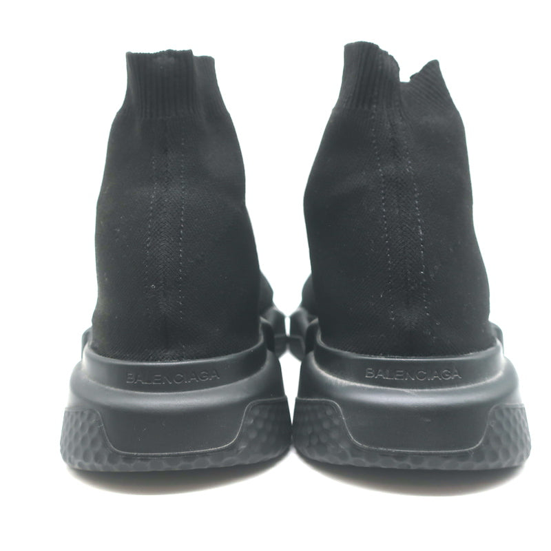 Balenciaga Speed Sneakers Black Stretch Knit Size 44