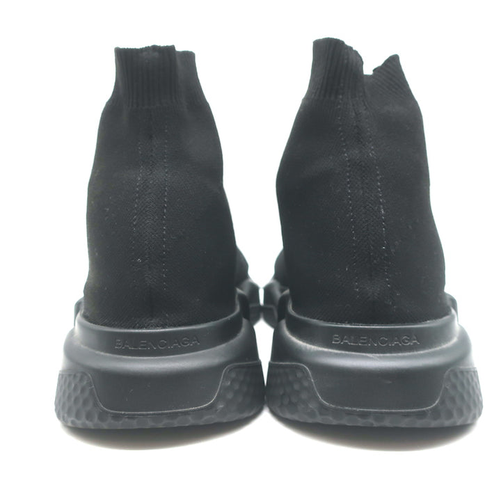 Balenciaga Speed Sneakers Black Stretch Knit Size 44