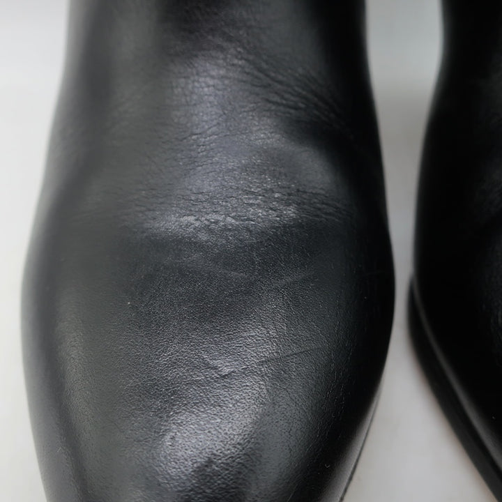 Isabel Marant Deane Western Ankle Boots Black Leather Size 39