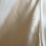 The Row Medela Satin Midi Skirt Ivory Size Extra Small