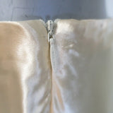 The Row Medela Satin Midi Skirt Ivory Size Extra Small