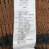 Stella McCartney Patchwork Boucle Sweater Brown/Multi Wool-Blend Size 40