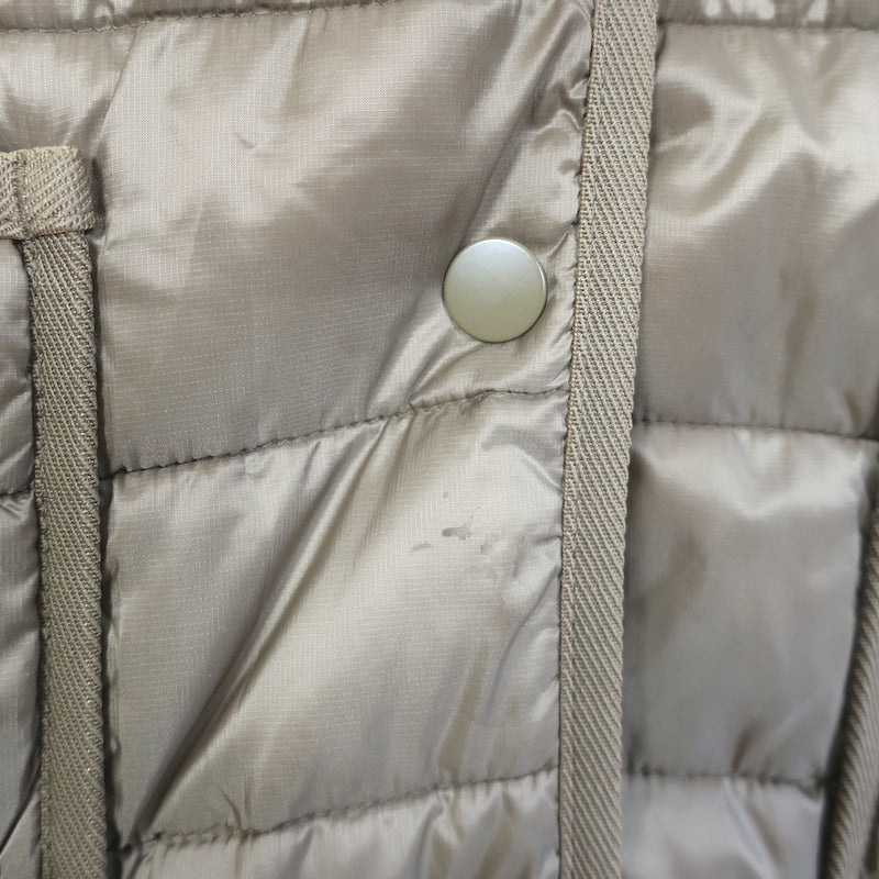Everlane ReNew Channeled Liner Puffer Jacket Brown Size Extra Small