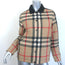 Burberry Nova Check Quilted Snap Front Jacket Sz 14Y / Women's Small