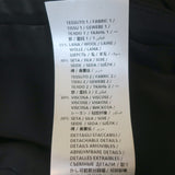 Gucci Long Sleeve Collared Mini Dress Black/Cream Velvet-Trim Cady Size 38