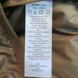 Everlane ReNew Channeled Liner Puffer Jacket Brown Size Extra Small