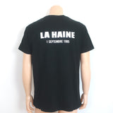 RtA La Haine Short Sleeve T-Shirt Black Cotton Size Medium