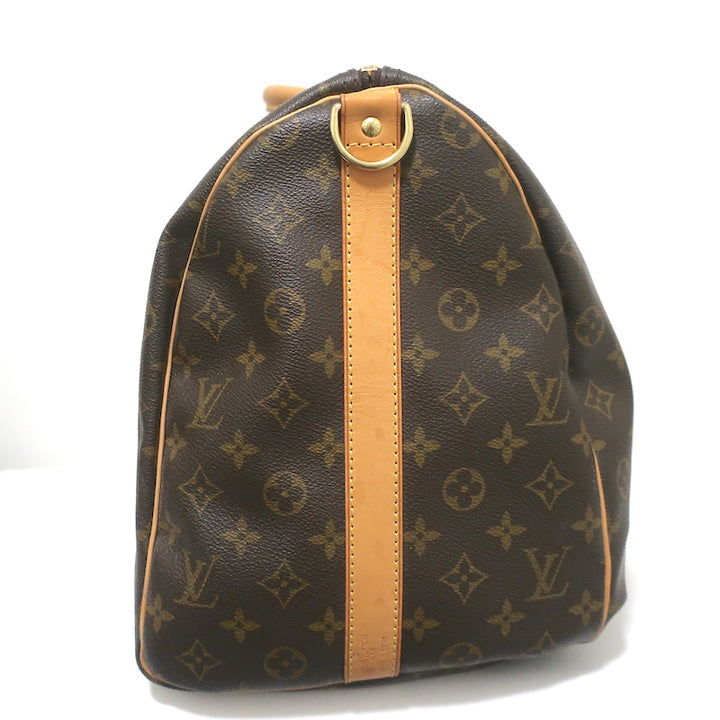 Louis Vuitton Keepall 50 Duffle Bag Brown Monogram Canvas