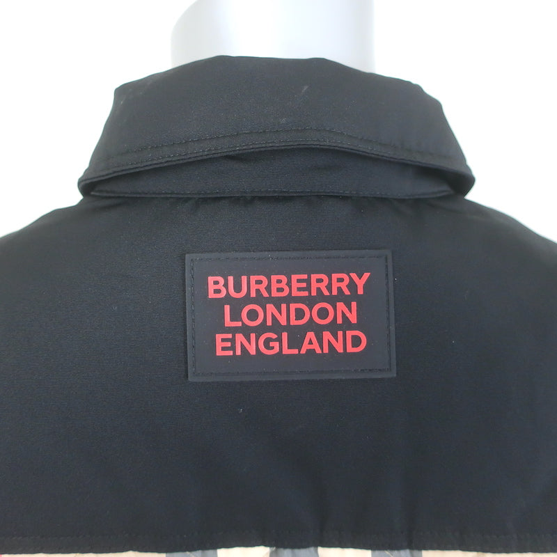 Burberry Nova Check Quilted Snap Front Jacket Sz 14Y / Women&