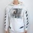 Off-White c/o Virgil Abloh Caravaggio Hoodie Sweatshirt White Size Medium