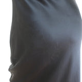 Sablyn Taylor Midi Slip Dress Black Silk Size Small