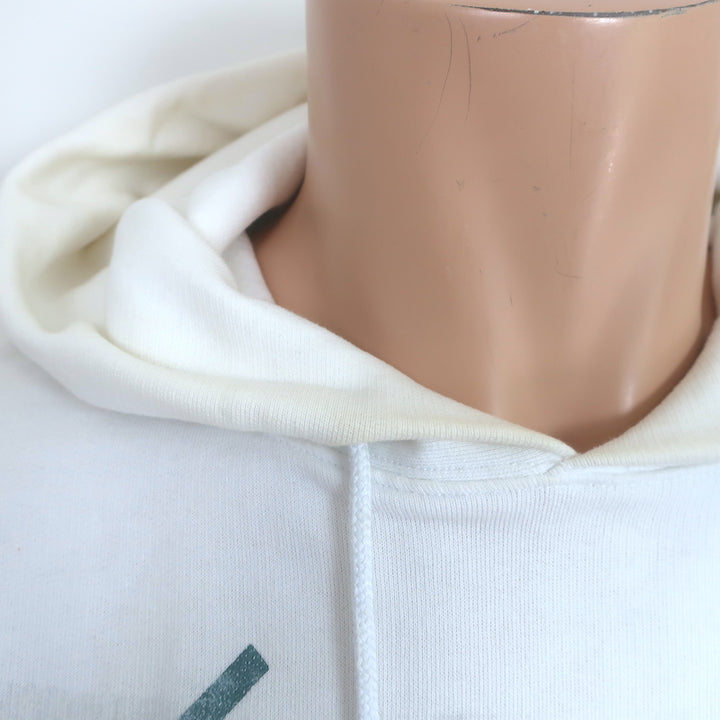 Off-White c/o Virgil Abloh Caravaggio Hoodie Sweatshirt White Size Medium