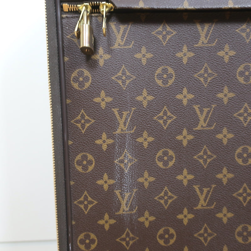 Louis Vuitton Pegase 70 Rolling Suitcase Brown Monogram Canvas
