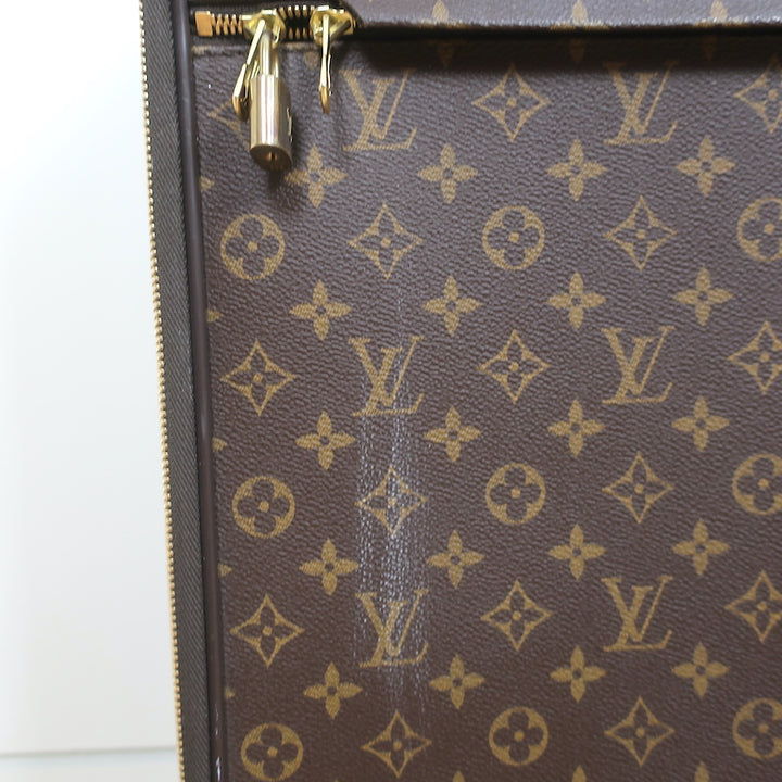 Louis Vuitton Pegase 70 Rolling Suitcase Brown Monogram Canvas