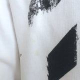 Off-White c/o Virgil Abloh Caravaggio Hoodie Sweatshirt White Size Medium